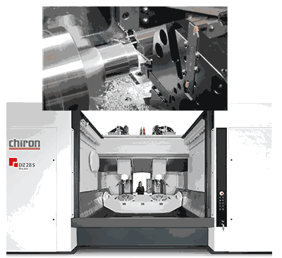 14. Chiron - تخصص در دستگاه‌های CNC فرز