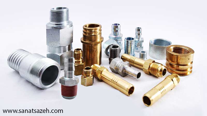 قطعات رزوه زنی cnc