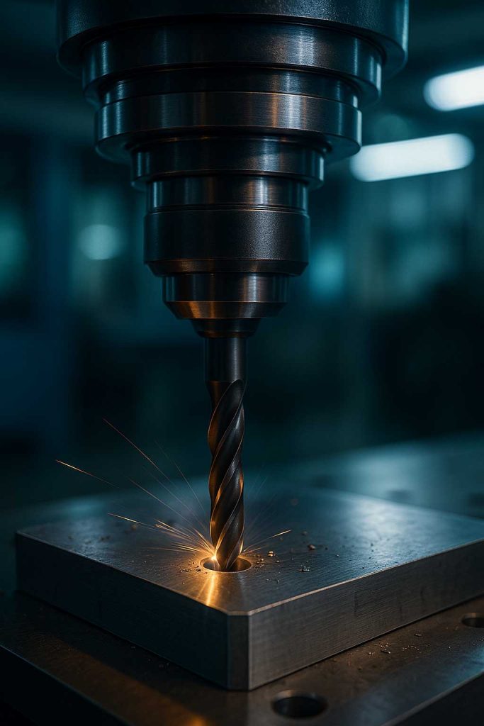 خدمات سوراخکاری CNC