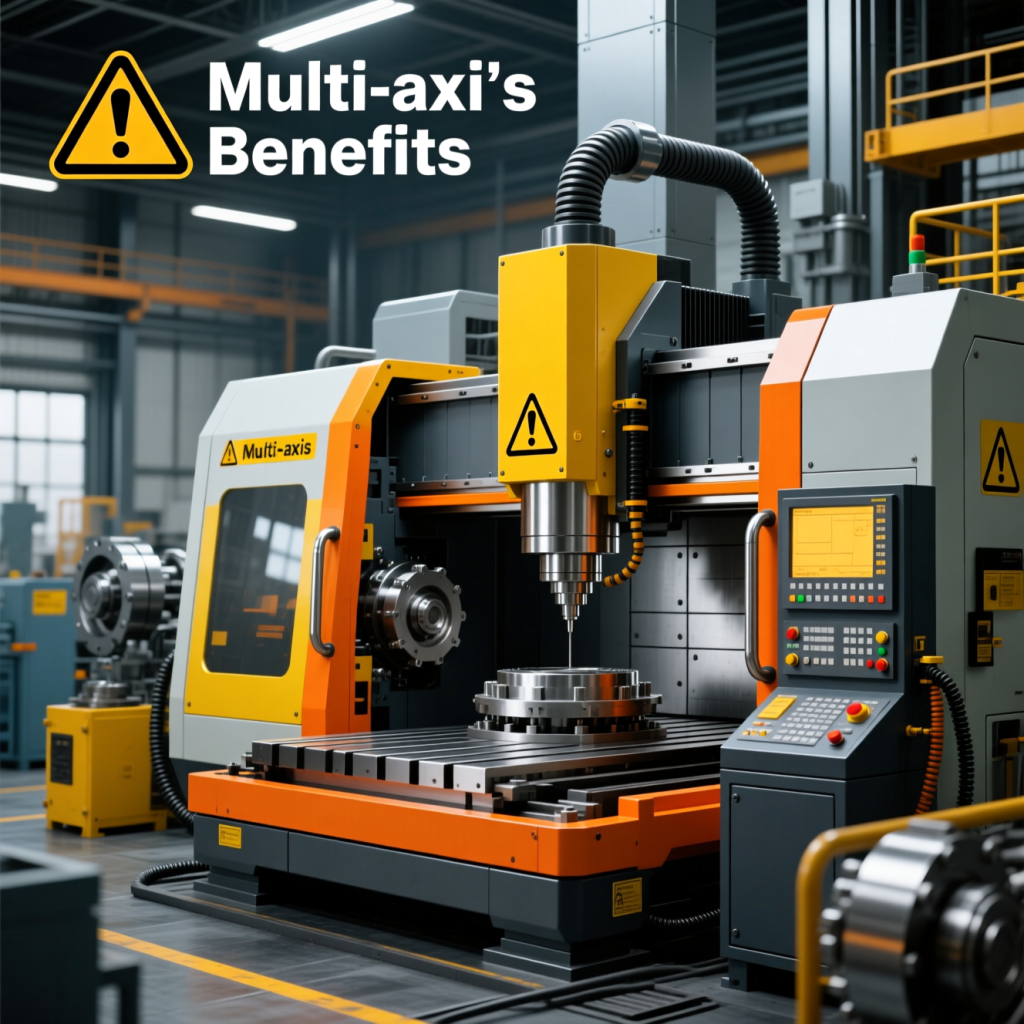 معایب دستگاه CNC چندمحوره